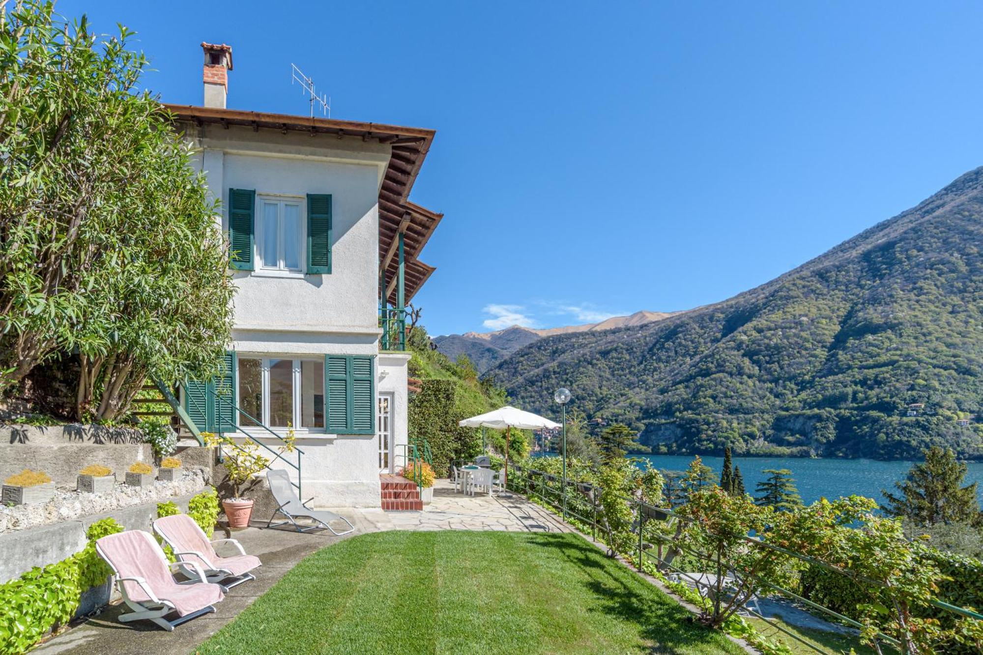 Casa Bambu - Splendida Vista Lago E Posto Auto Laglio Exteriör bild