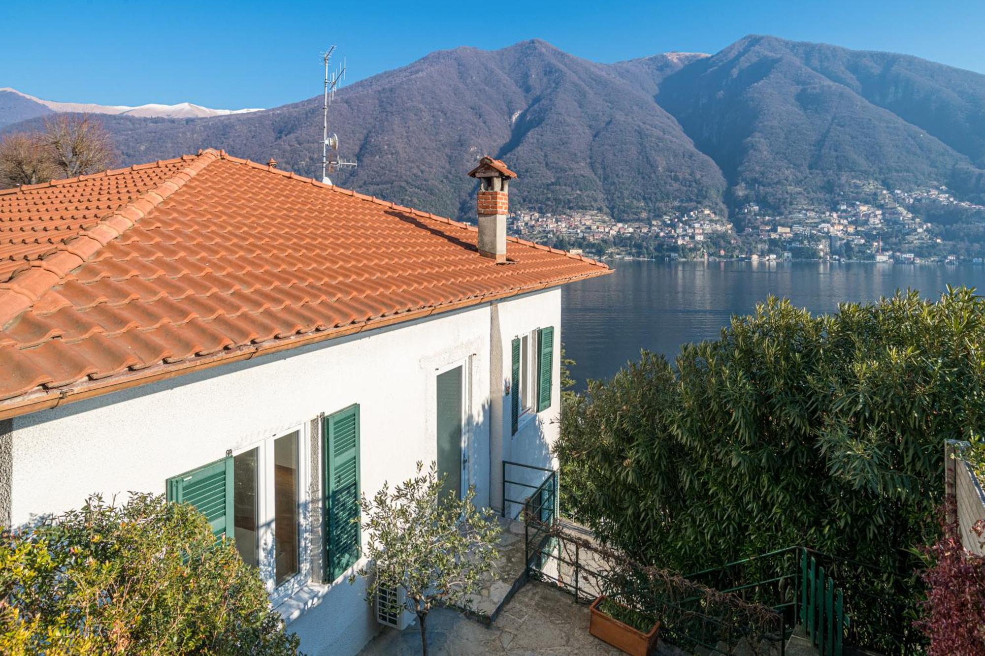 Casa Bambu - Splendida Vista Lago E Posto Auto Laglio Exteriör bild