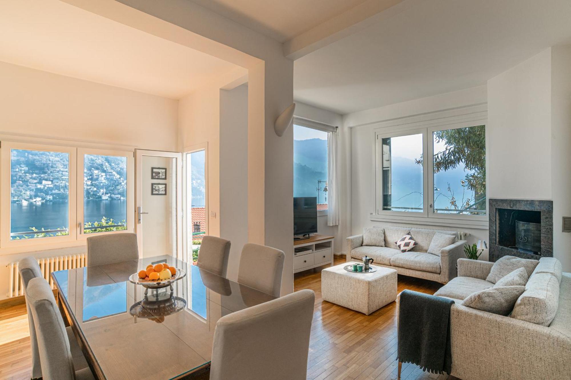 Casa Bambu - Splendida Vista Lago E Posto Auto Laglio Exteriör bild