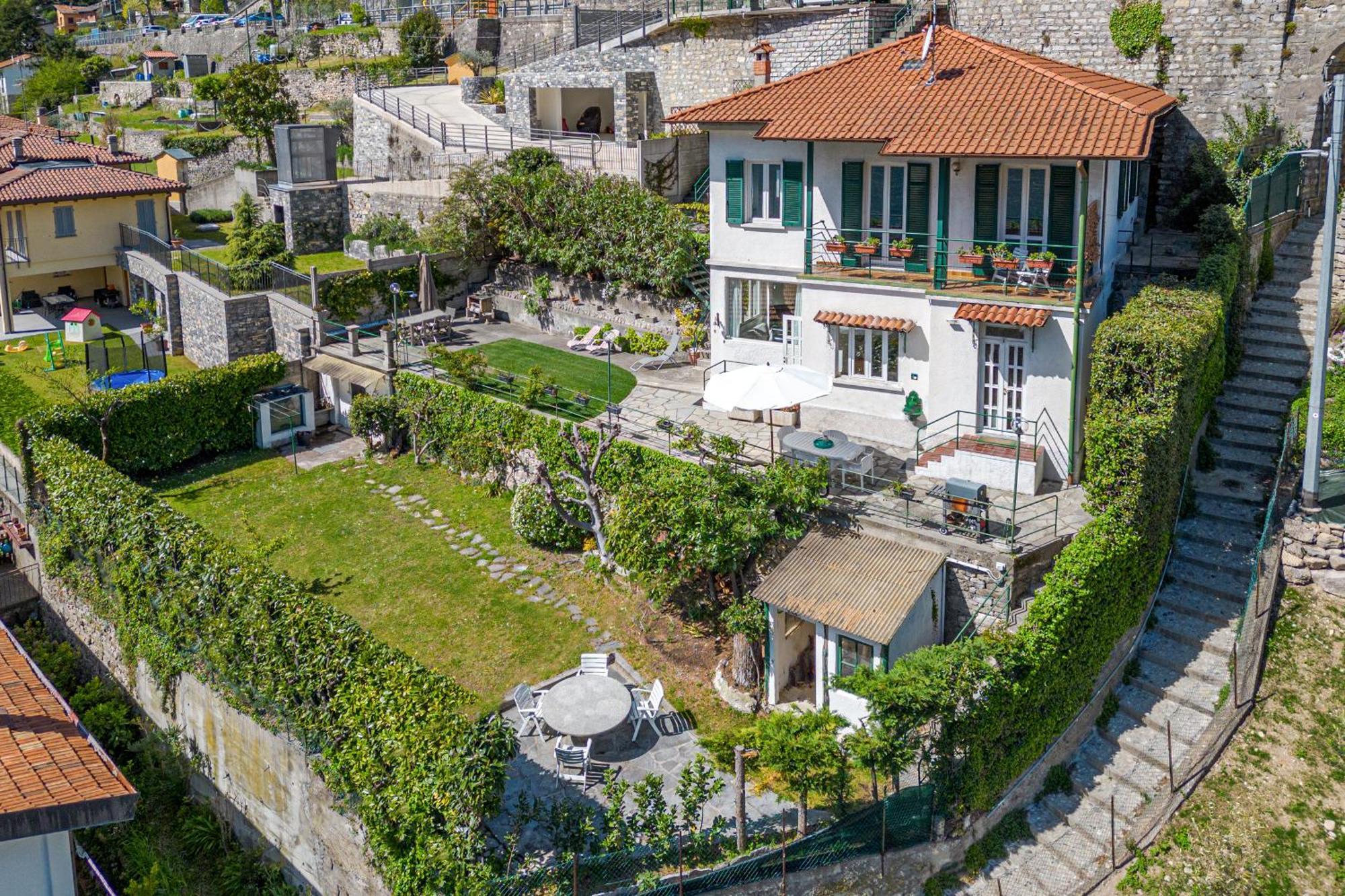 Casa Bambu - Splendida Vista Lago E Posto Auto Laglio Exteriör bild